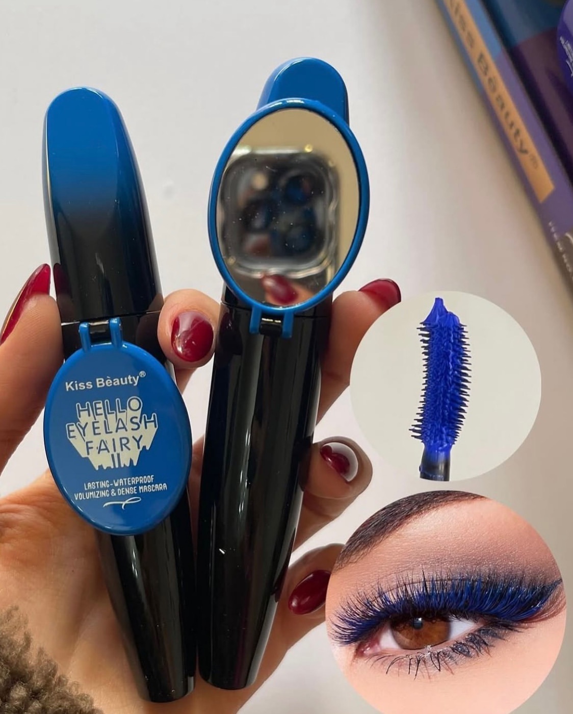 ریمل رنگی آیینه دار پر طرفدار برند کیس بیوتی ضد اب